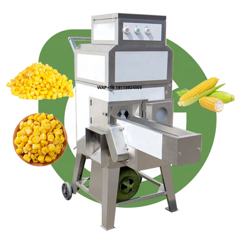 Corn Sheller Machine - آلة تقشير وفصل حبوب الذرة الخضراء