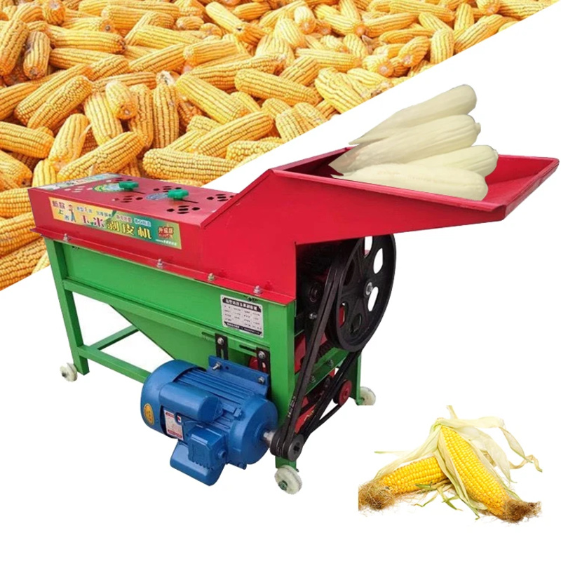 Corn Sheller Machine - آلة تقشير وإزالة بذور الذرة الطازجة