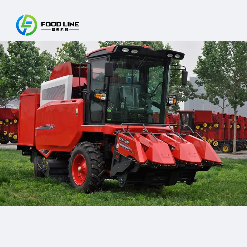 آلة حصاد الذرة المصغرة المخصصة - مراجعة Combine Harvester Mini وسعره