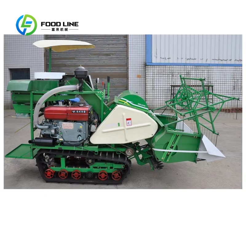 جرار حصاد الحبوب الأخضر المخصص - مراجعة Grain Farming Agriculture وسعره