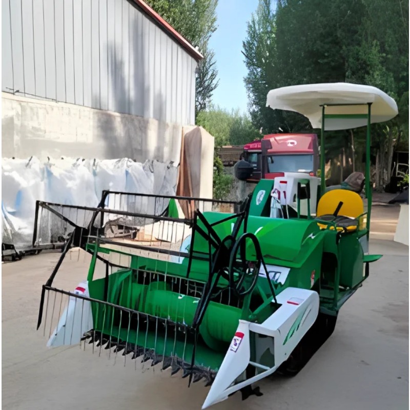 آلة حصاد الذرة الزراعية الصغير - مراجعة Combine Harvester Mini وسعره