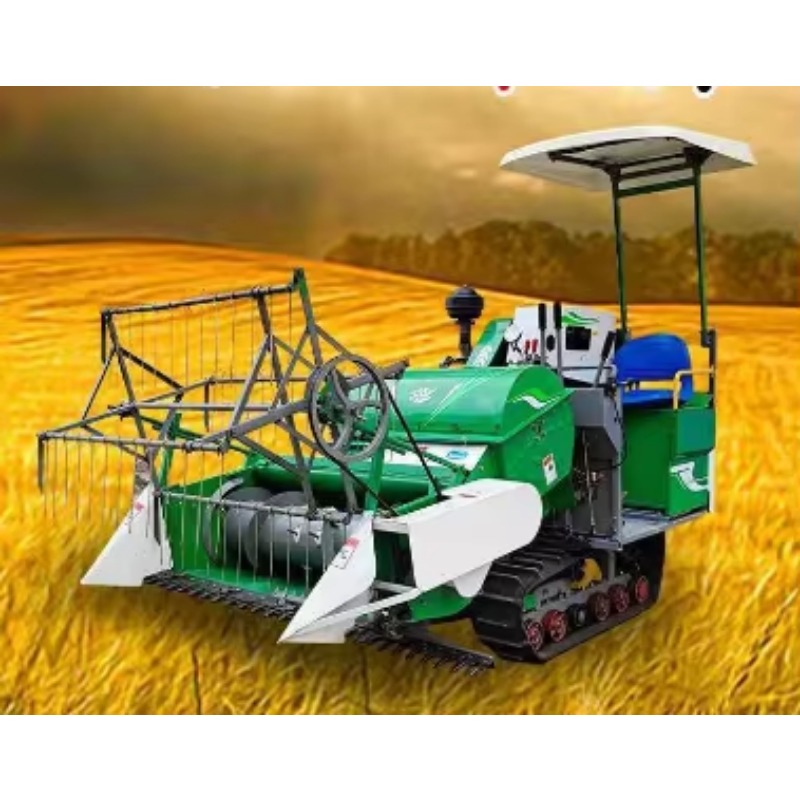 آلة حصاد الذرة الزراعية الصغير - مراجعة Combine Harvester Mini وسعره