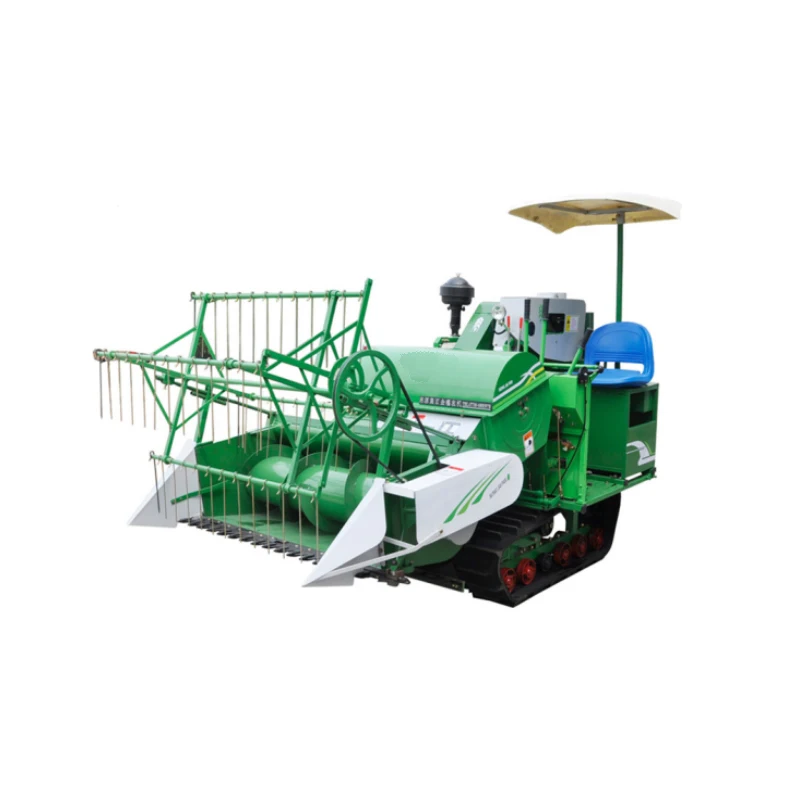 مزيج صغير لحصاد الأرز والقمح - مراجعة Combine Harvester Mini وسعره