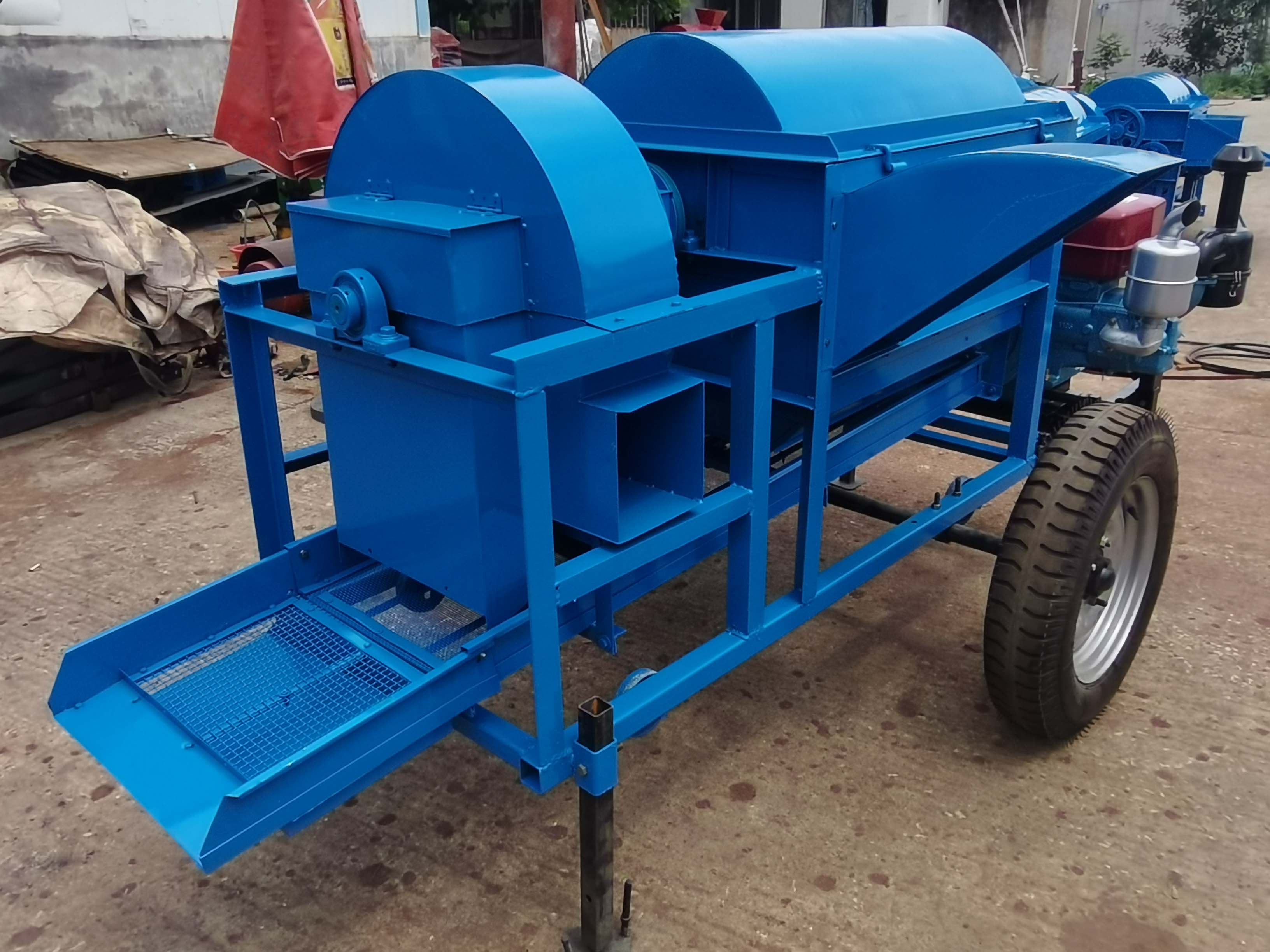 الآلات الزراعية الديزل الكهربا - مراجعة Corn Sheller Machine وسعره