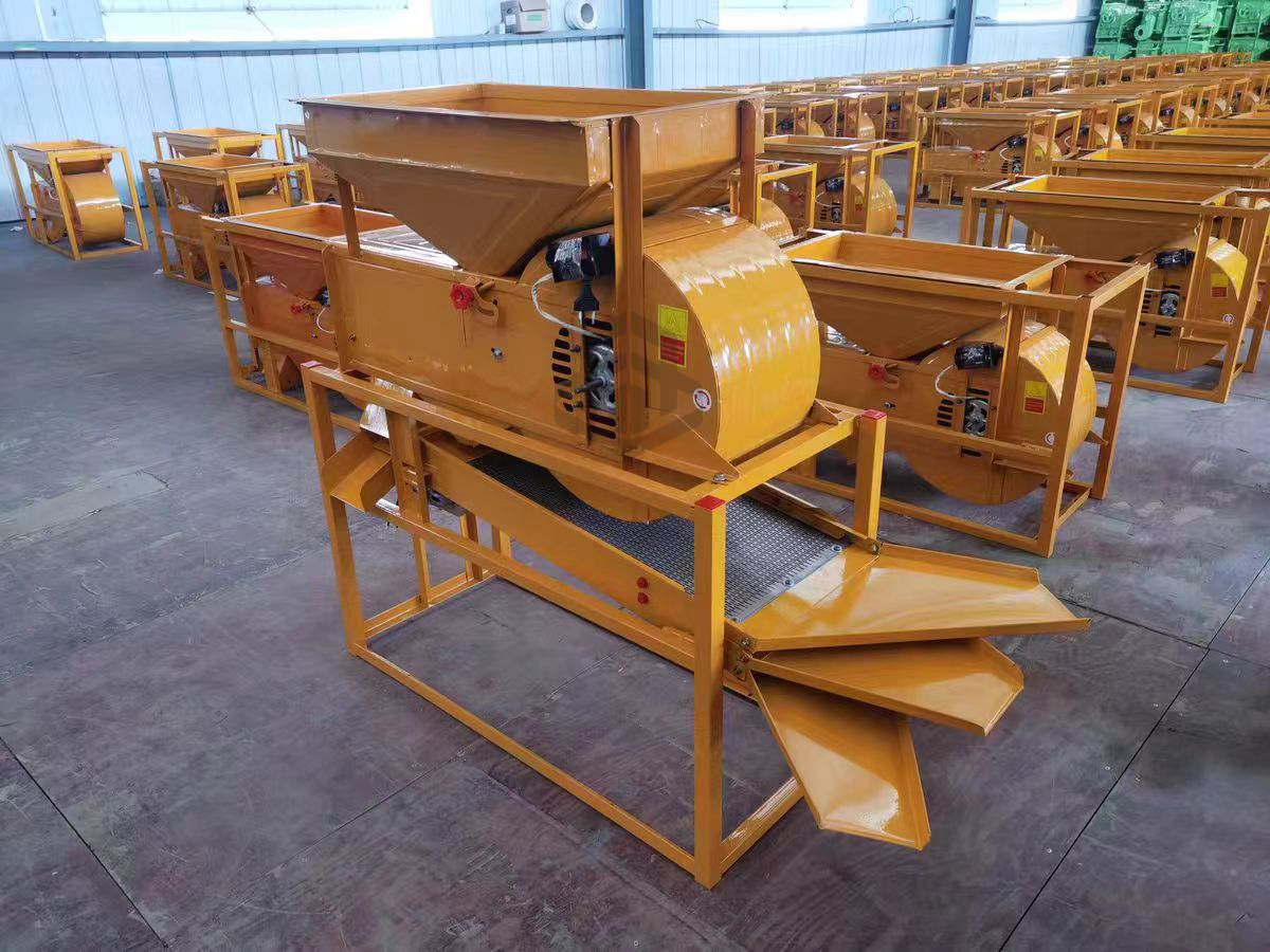 آلة فرز الحبوب الأوتوماتيكية ل - مراجعة Combine Harvester Mini وسعره