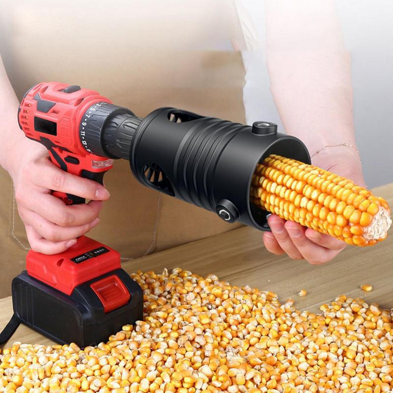 استخدام قشر الذرة مع مثقاب كهر - مراجعة Corn Sheller Machine وسعره