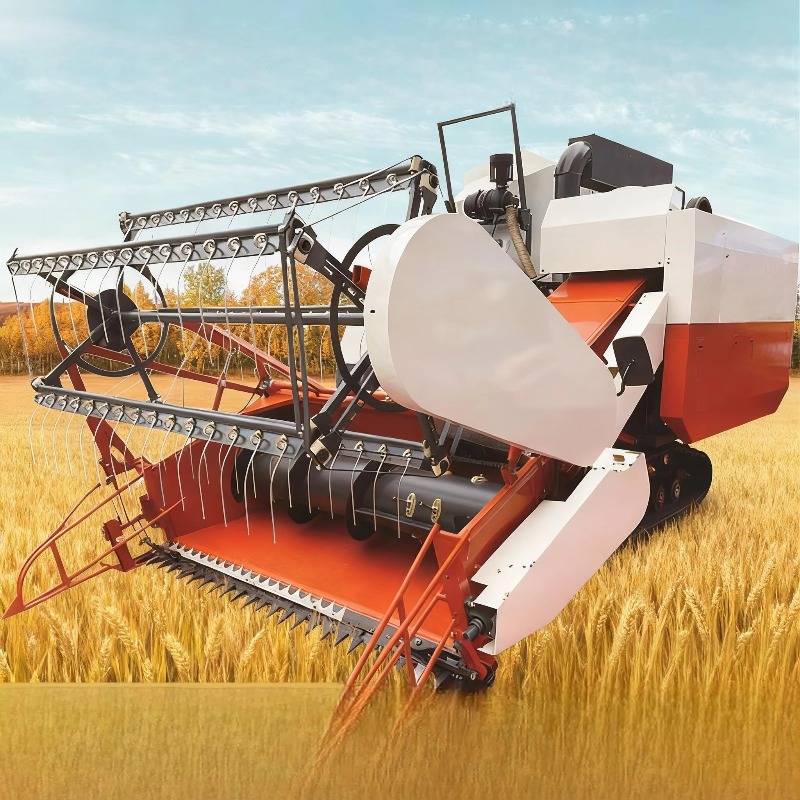 حصادة صغيرة قابلة للتخصيص وحصا - مراجعة Combine Harvester Mini وسعره