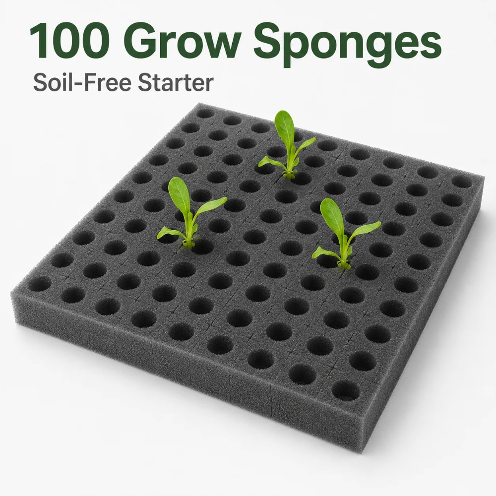 إسفنج زراعة مائية بدون تربة 10 - مراجعة Nursery Plug Tray وسعره