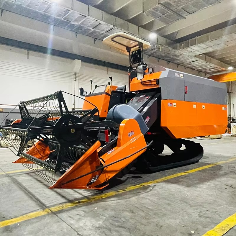 حصادة مدمجة صغيرة عالية الكفاء - مراجعة Combine Harvester Mini وسعره