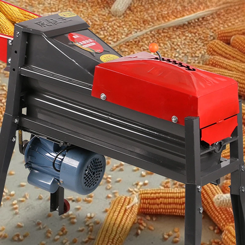 آلة تقشير وفصل حبوب الذرة والف - مراجعة Corn Sheller Machine وسعره
