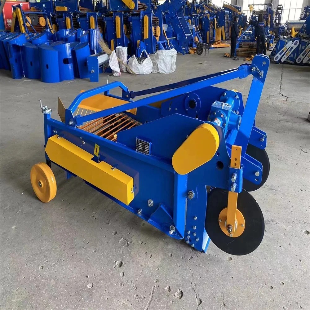 حصادة آلية صغيرة جديدة للبطاطس - مراجعة Combine Harvester Mini وسعره