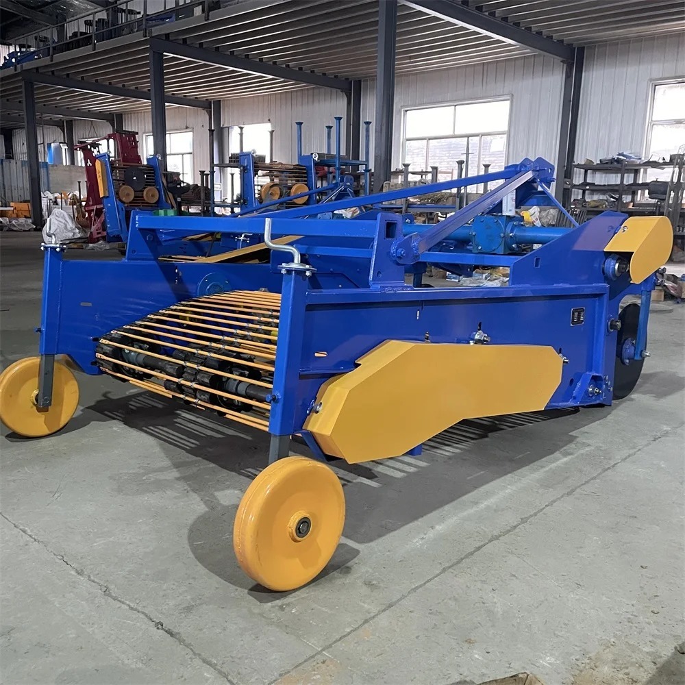 حصادة آلية صغيرة جديدة للبطاطس - مراجعة Combine Harvester Mini وسعره