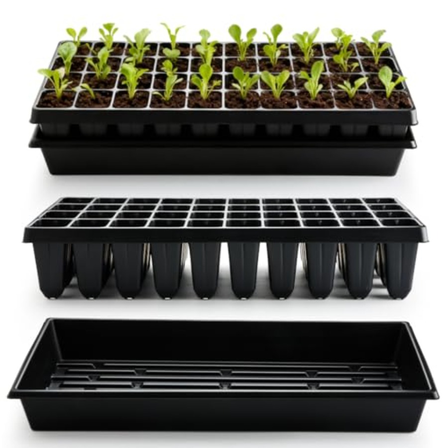 10 عبوات من صواني بذور 1020 وص - مراجعة Nursery Plug Tray وسعره